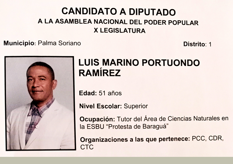 Luis Marino Portuondo Ramírez 800