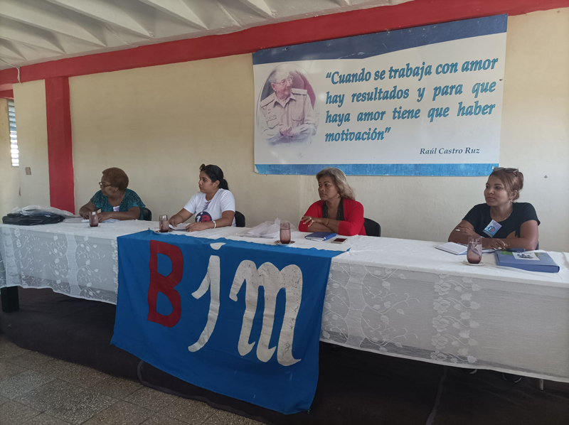 Realizan jóvenes instructores de arte de la Brigada “José Martí” de Palma Soriano su Consejo Ampliado