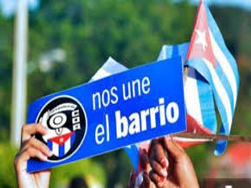 En aniversario 65 de fundado los CDR llaman a fortalecer la Unidad y Vigilancia Revolucionarias en barrios palmeros