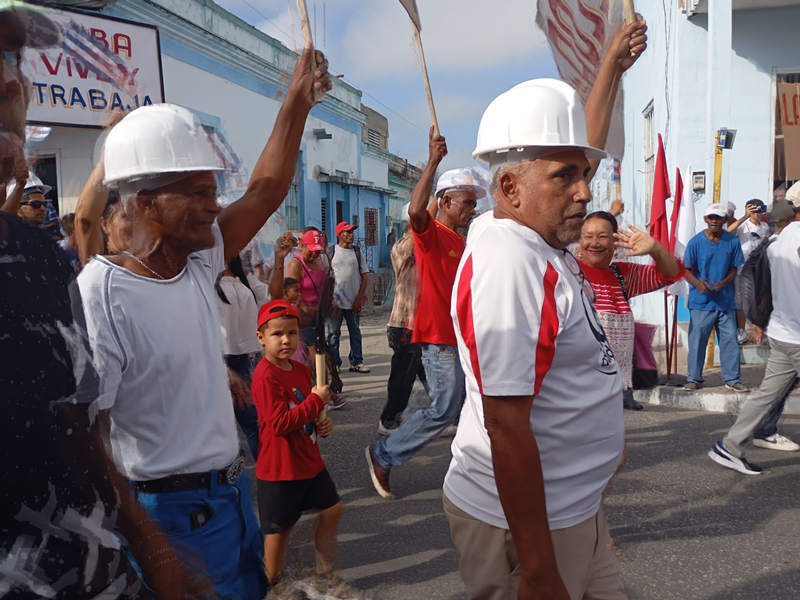Reconoce la CTC en Palma Soriano accionar de los trabajadores de la construcción